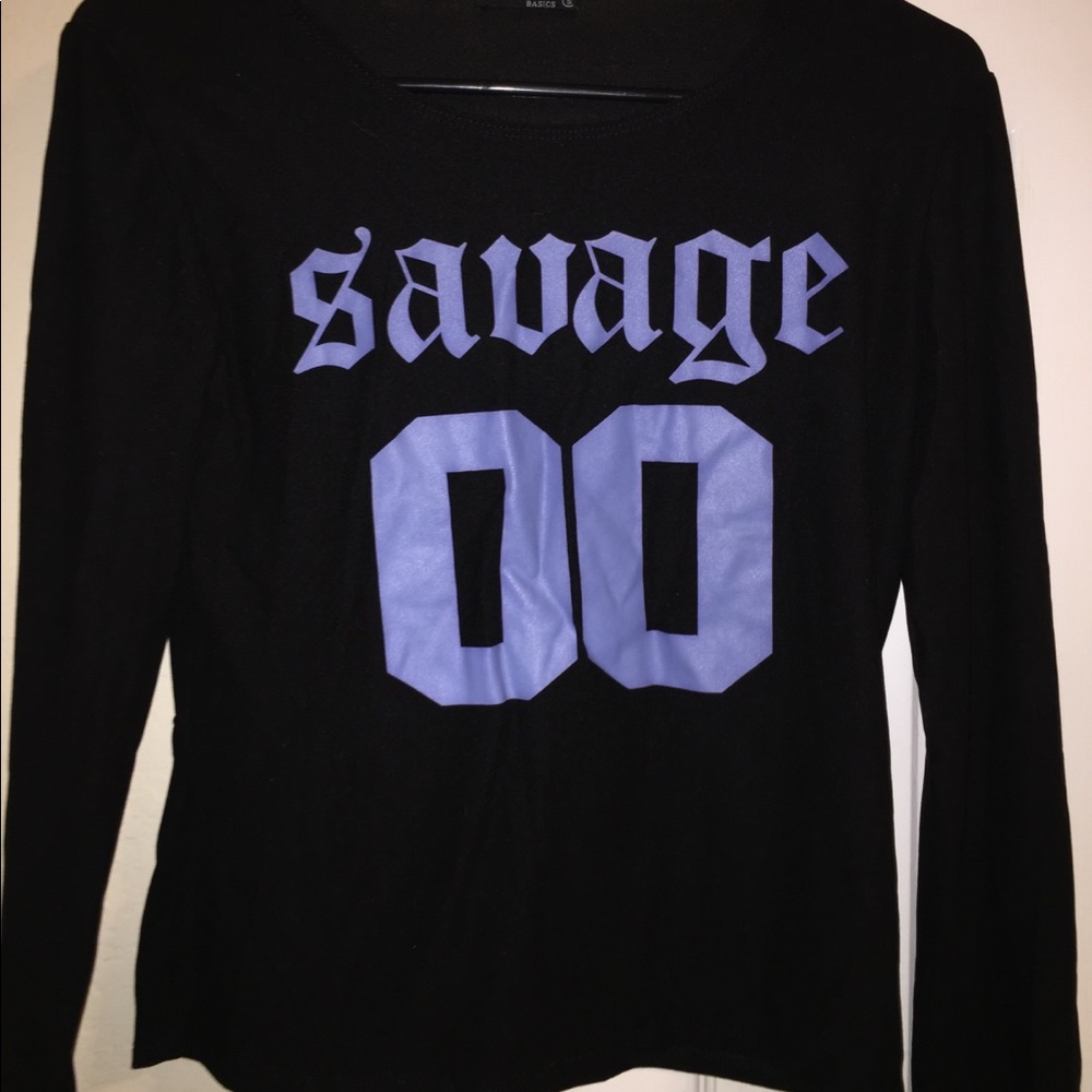 “Savage” Long Sleeve Shirt
